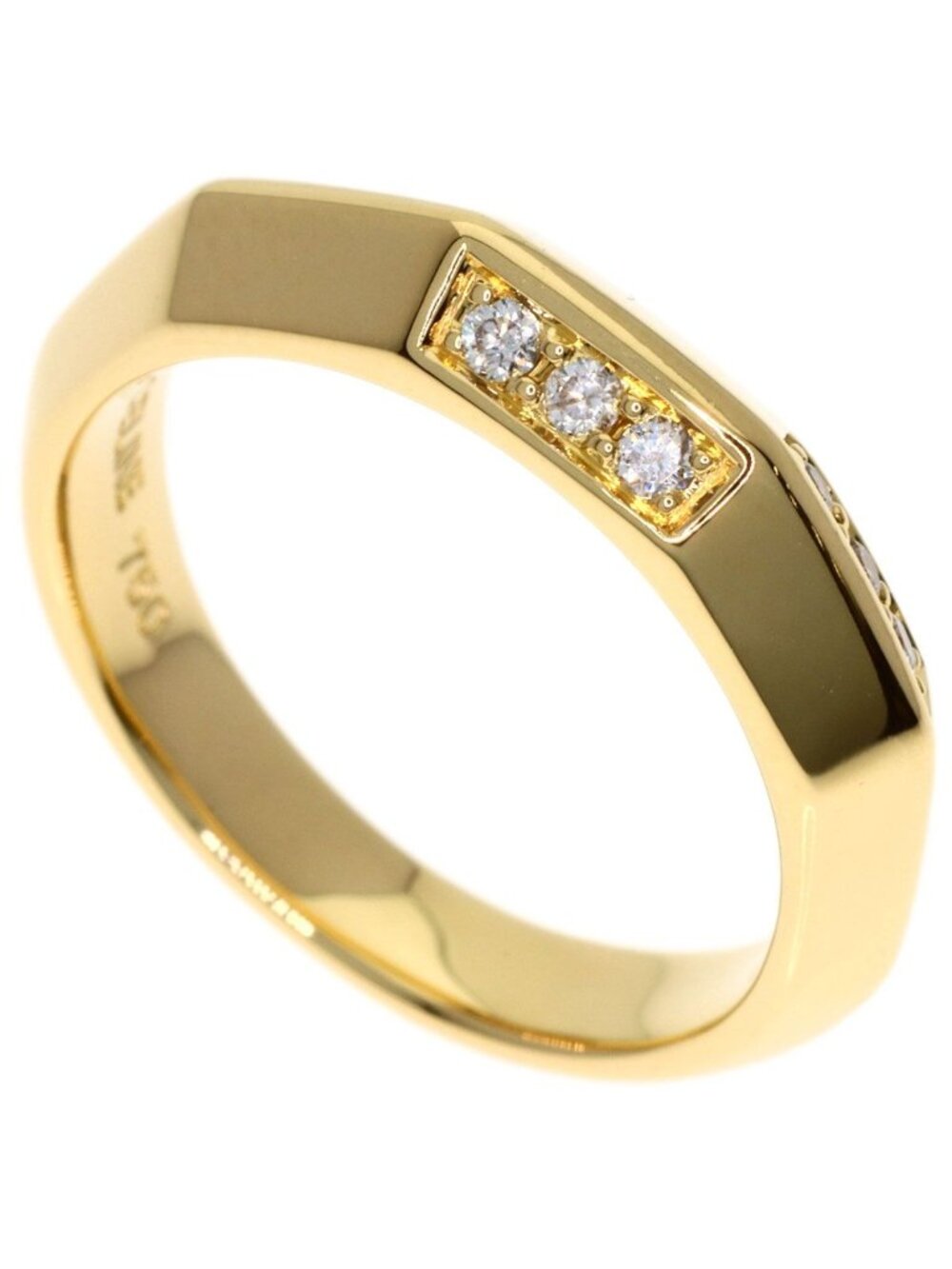Celine Diamond Ring 18k Yellow Gold
